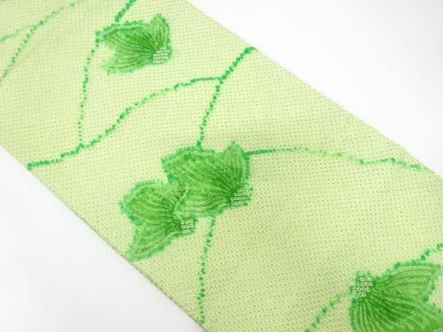 本総絞り　山並みに花模様　名古屋帯